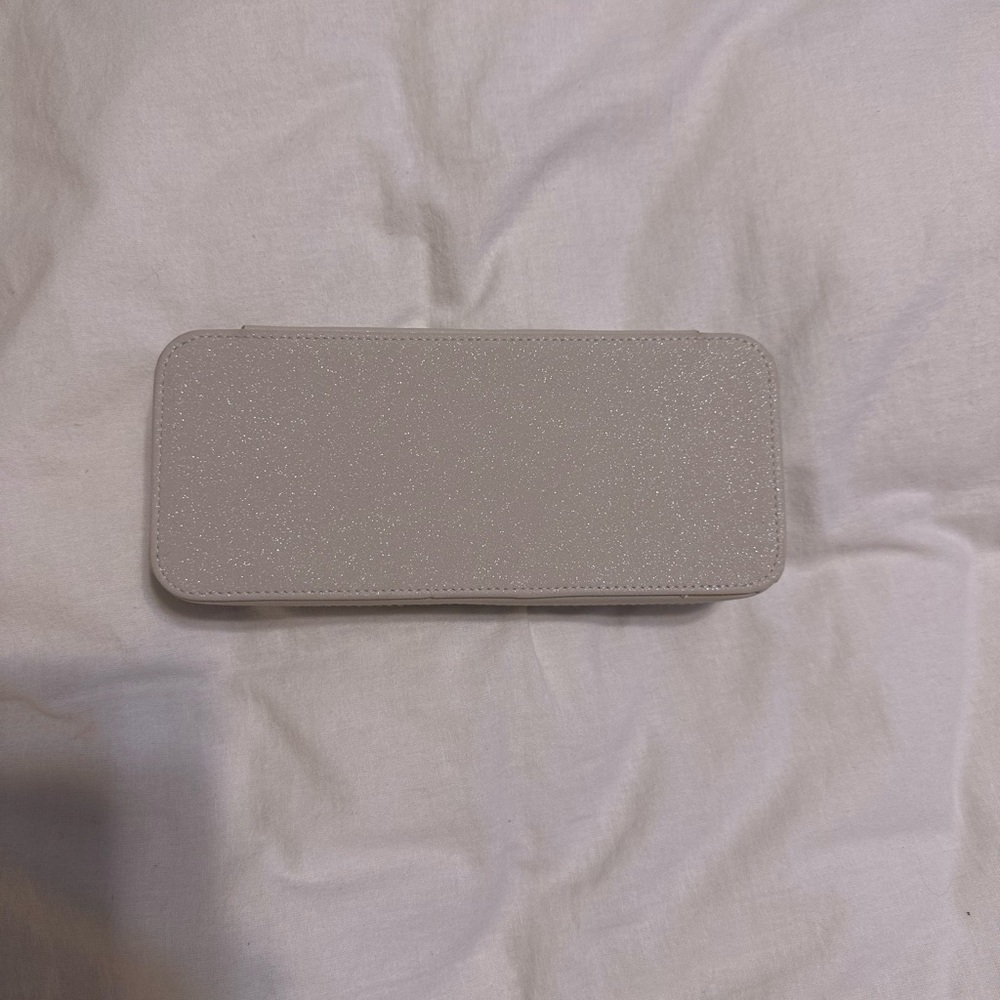 Target Silver Glitter Jewelry Box